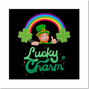 Lucky Charm Leprechaun St Patrick's Day Posters and Art